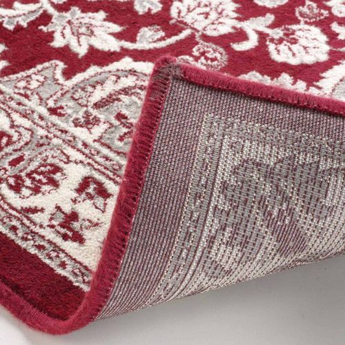 Tapis Cherine Fleur Oriental - 68x110 Cm - Rouge