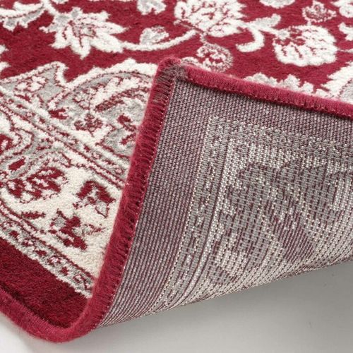 Tapis Cherine Fleur Oriental - 68x110 Cm - Rouge