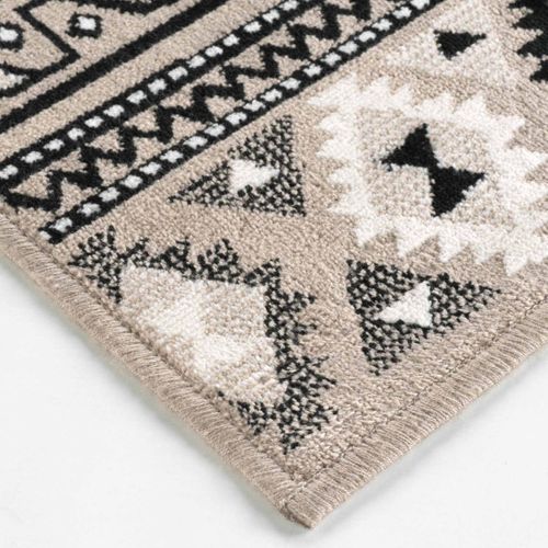 Tapis Déco "sakari" 68x110cm Taupe