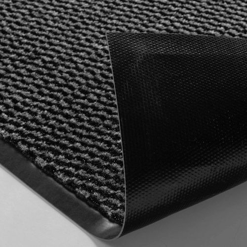 Tapis D'entrée Anti-poussière "julius" 40x60cm Noir et Gris