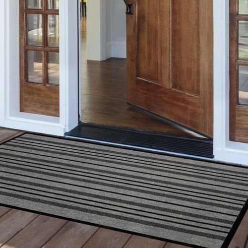 Tapis D'entrée Anti-poussière "piano" 80x120cm Gris