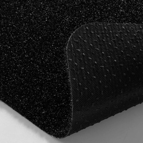 Tapis D'entrée Grattoir "odin" 45x75cm Noir