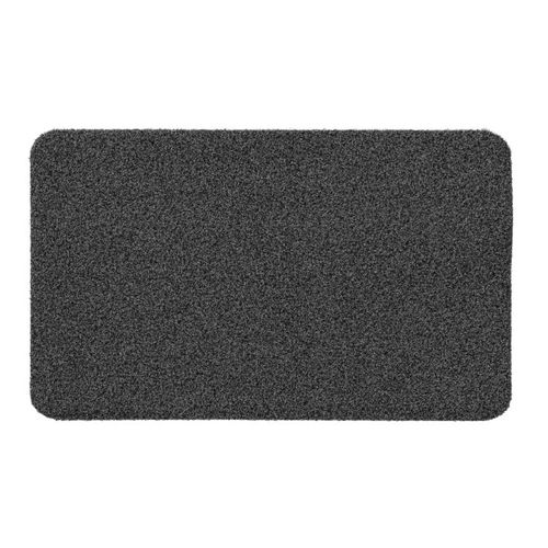 Tapis D'entrée Grattoir "odin" 45x75cm Gris