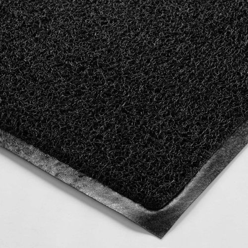 Tapis D'entrée Spaghetti "yoni" 45x75cm Noir