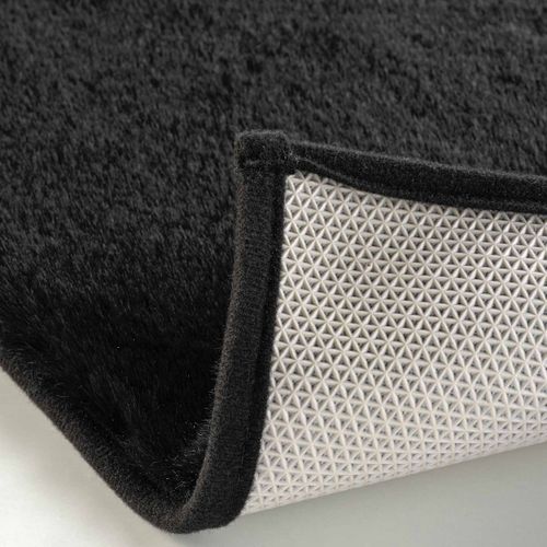 Tapis Imitation Fourrure "feline" 120x170cm Noir