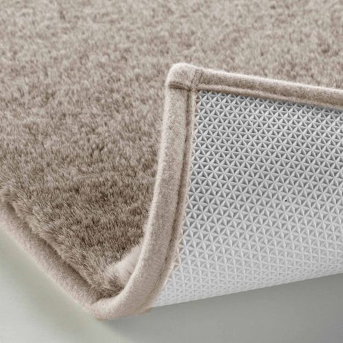 Tapis Imitation Fourrure "feline" 120x170cm Taupe