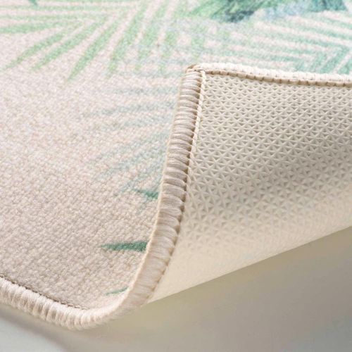 Tapis Déco Imprimé "native" 50x120cm Vert