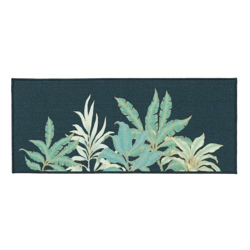 Tapis Déco Imprimé "vayana" 50x120cm Vert
