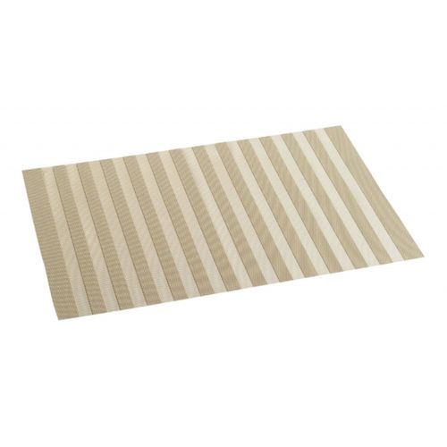 Set De Table 30 X 45 Cm Pvc Ajoure Garden Taupe