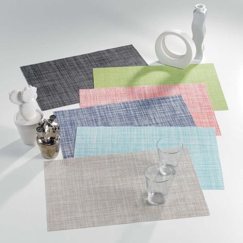 Set De Table "punto" 30x45cm Noir