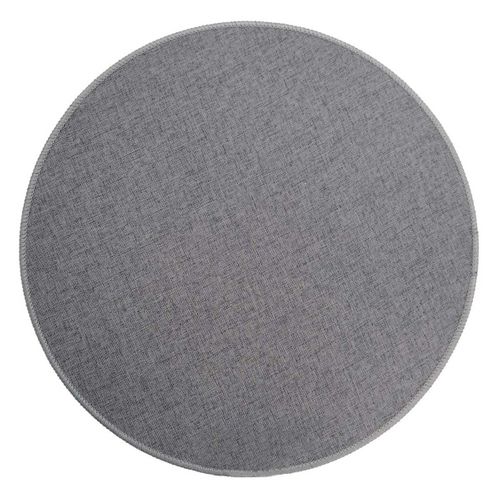 Set De Table Rond Tissé "edward" 38cm Gris