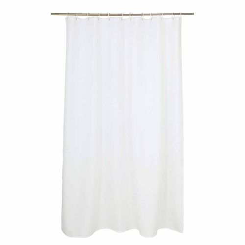 Rideau De Douche "quartz" 180x200cm Blanc