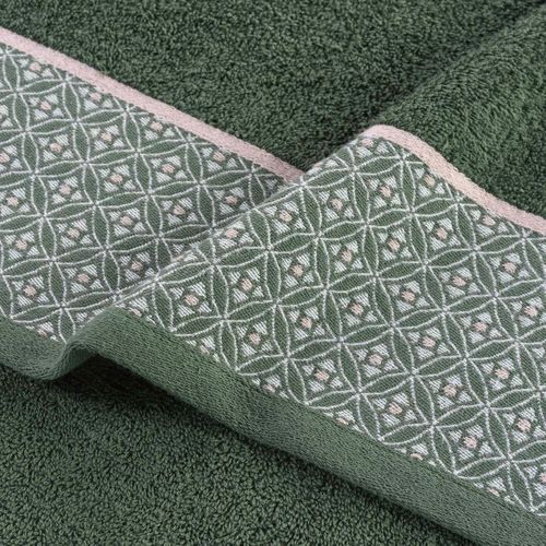 Drap De Bain Jacquard "belina" 90x150cm Kaki