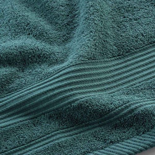 Serviette De Toilette "tendresse" 50x90cm Émeraude