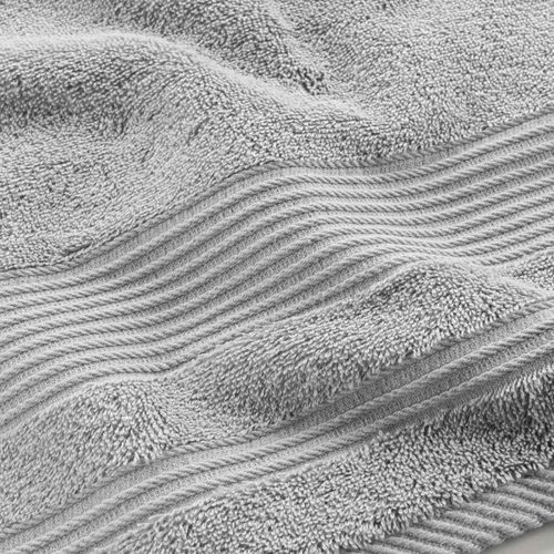 Drap De Douche "tendresse" 70x130cm Gris Perle