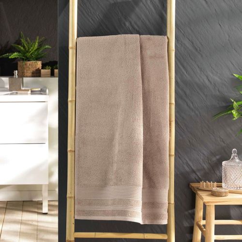 Drap De Douche "tendresse" 70x130cm Taupe