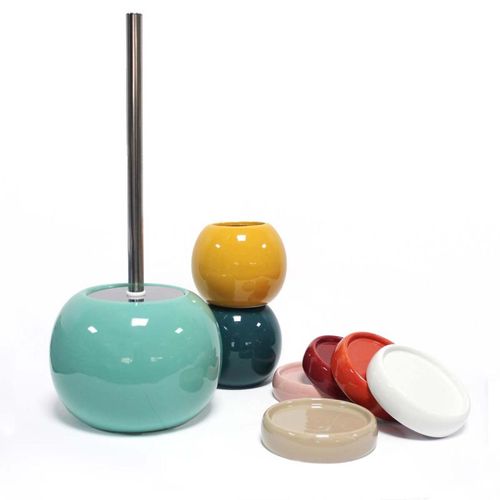 Brosse Wc Design "bullea" 37cm Noir