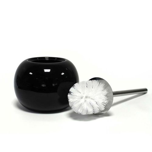Brosse Wc Design "bullea" 37cm Noir