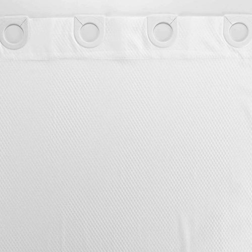 Rideau De Douche "dotty" 180x200cm Blanc