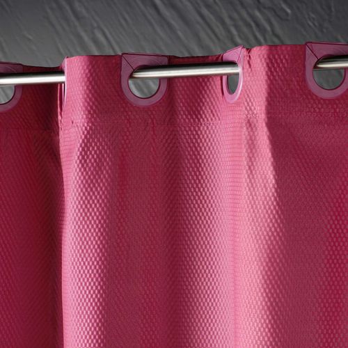 Rideau De Douche "dotty" 180x200cm Framboise