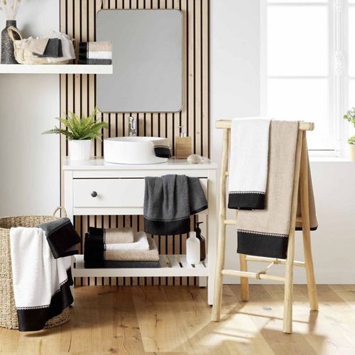 Drap De Bain "majesty" 90x150cm Anthracite