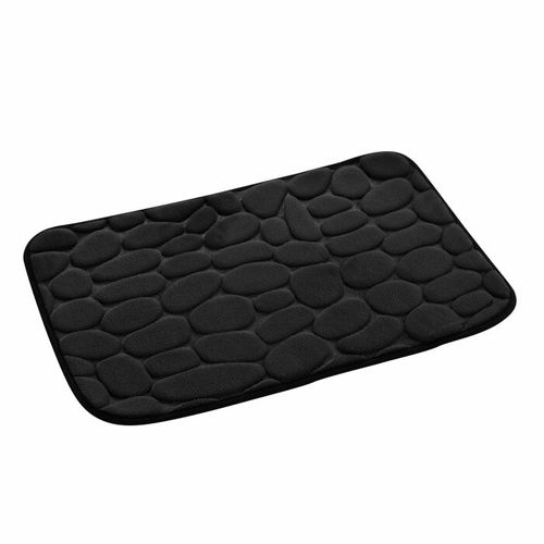Tapis De Bain "ricochet" 50x80cm Noir