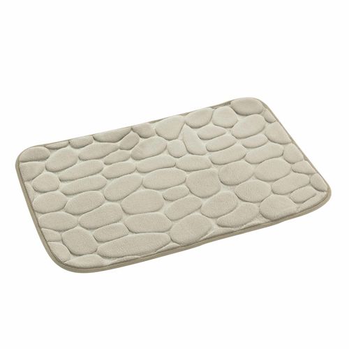 Tapis De Bain "ricochet" 50x80cm Taupe