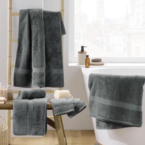 Drap De Douche "elegance" 70x130cm Anthracite