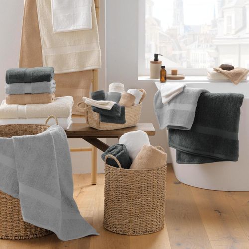 Drap De Douche "elegance" 70x130cm Anthracite