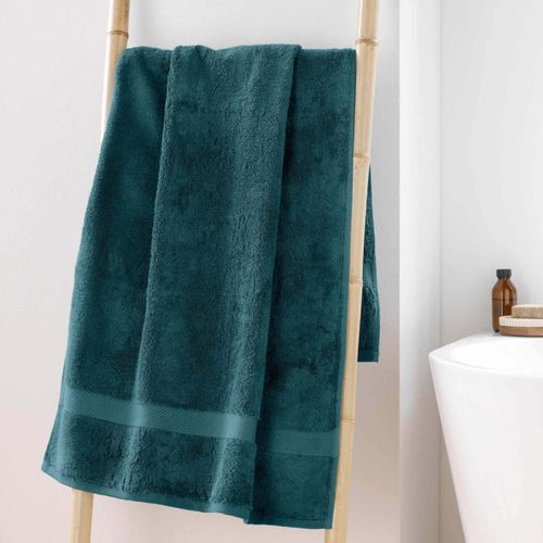Drap De Douche "elegance" 70x130cm Bleu