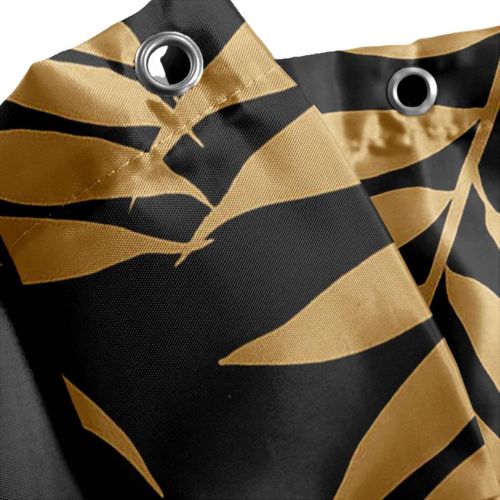 Rideau De Douche "kelly" 180x200cm Noir