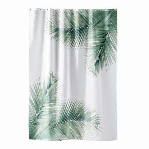 Rideau De Douche "havane" 180x200cm Blanc