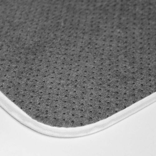 Tapis Contour Wc "plumiss" 45x45cm Multicolore