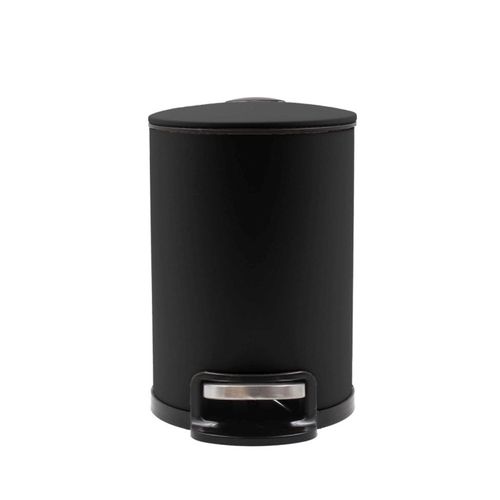 Poubelle De Salle De Bain En Métal "metaline" 3l Noir