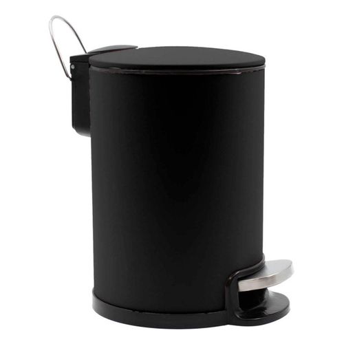 Poubelle De Salle De Bain En Métal "metaline" 3l Noir