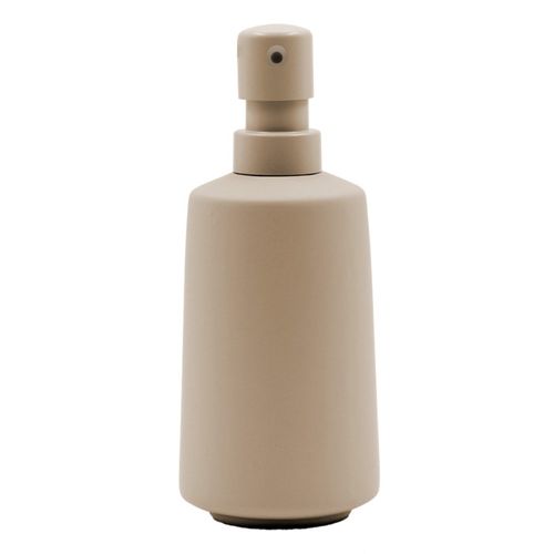 Distributeur De Savon En Céramique "ceralia" 19cm Taupe