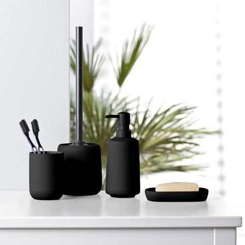 Gobelet Brosse à Dents En Céramique "ceralia" 10cm Noir