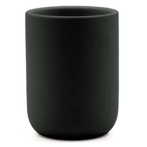 Gobelet Brosse à Dents En Céramique "ceralia" 10cm Noir