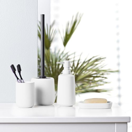 Porte-savon En Céramique "ceralia" 13cm Blanc