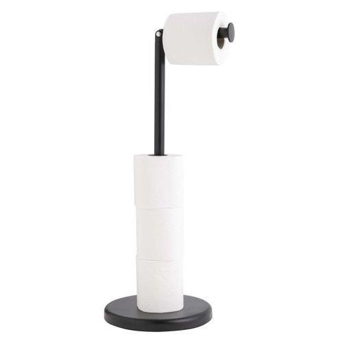 Dérouleur Papier Wc Avec Réserve "filano" 55cm Noir