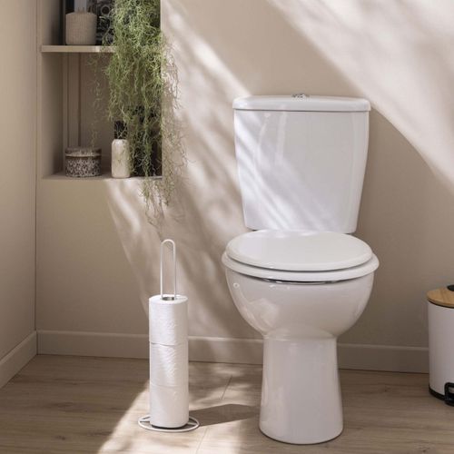 Réserve Papier Wc Design "filano" 43cm Blanc