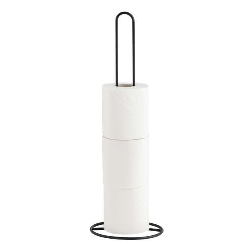 Réserve Papier Wc Design "filano" 43cm Noir