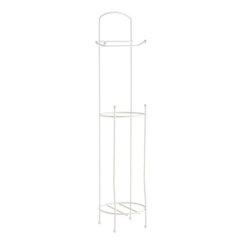 Dérouleur Papier Wc Avec Réserve "filano" 65cm Blanc