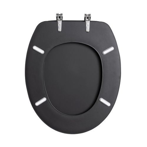 Abattant Wc Uni "matty" 46cm Noir