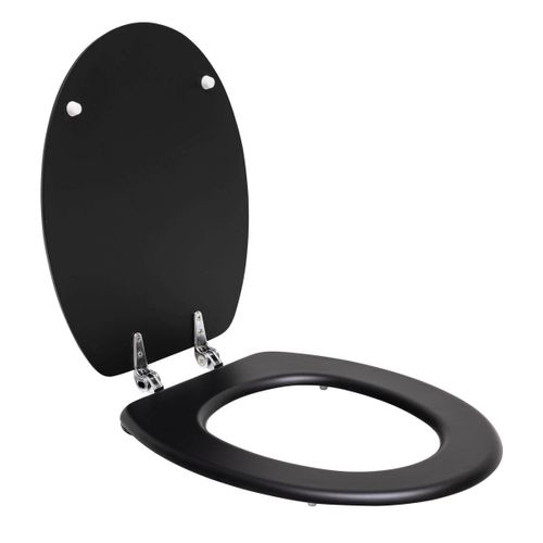 Abattant Wc Uni "matty" 46cm Noir