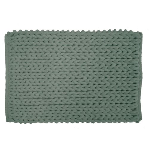 Tapis De Bain En Chenille Douce Antidérapant - 50x80 Cm - Kaki