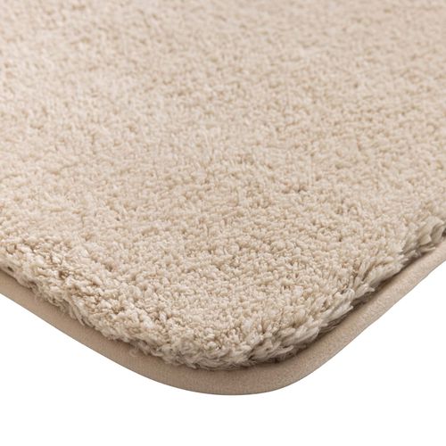 Tapis De Bain Antidérapant En Microfibre - 50x80 Cm - Sable