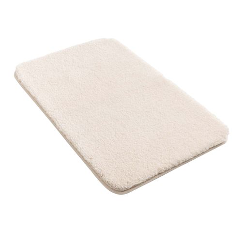 Tapis De Bain Antidérapant En Microfibre - 50x80 Cm - Naturel