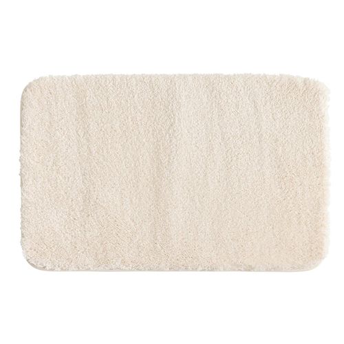 Tapis De Bain Antidérapant En Microfibre - 50x80 Cm - Naturel