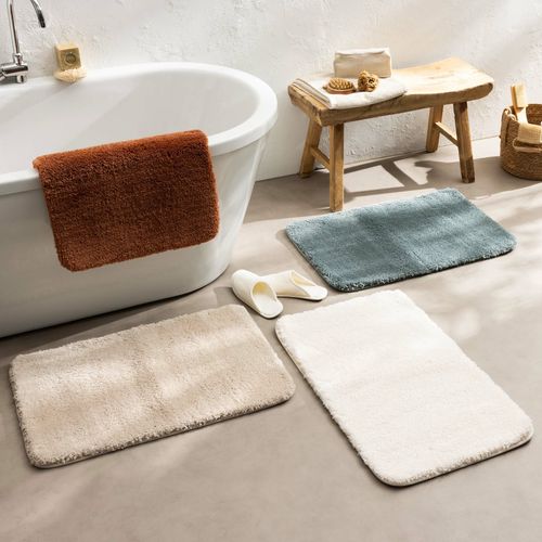Tapis De Bain Antidérapant En Microfibre - 50x80 Cm - Kaki